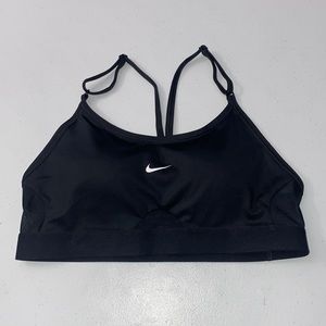 Nike Women’s Black Athletic Gym Sports Bra Size Medium